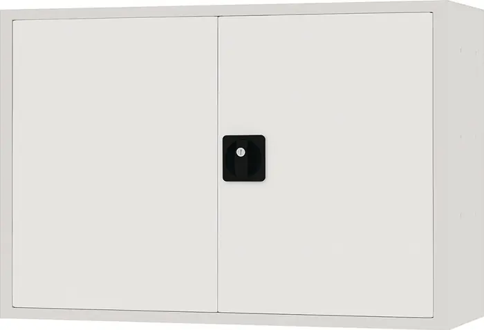 Hängeschrank H600xB900xT200mm Vollblechtür lichtgrau/lichtgrau Letzte Chance