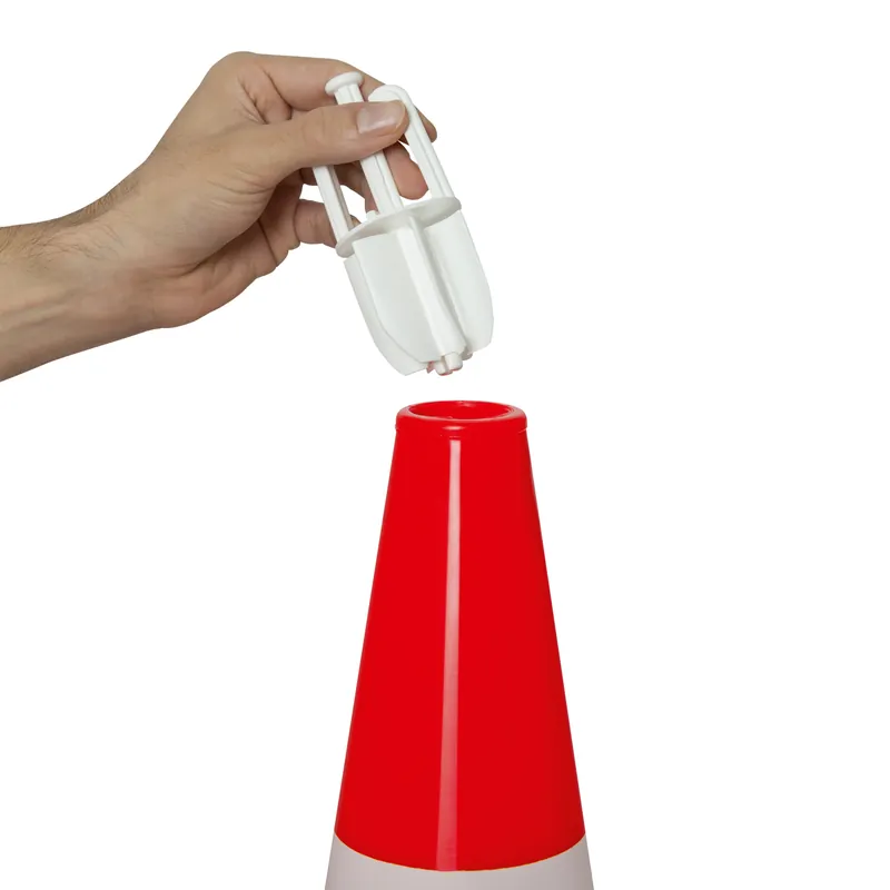 Preisreduziert Kettenhaken SET, für Tagesleuchtende Leitkegel, 1 VE = 10 Stück, Polyethylen, weiß