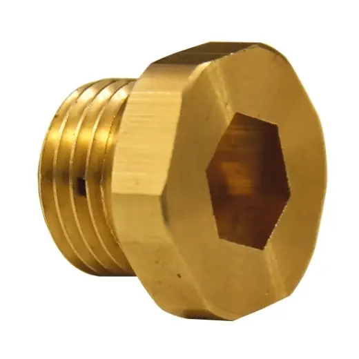 Heißes Angebot ELMAG Blindstopfen - AG 3/8", Messing
