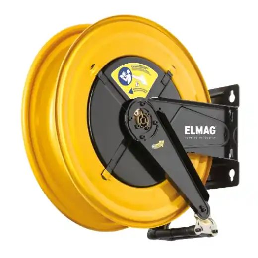ELMAG INDUSTRIE Schlauchaufroller "530/60" - ohne Schlauch - für Diesel, Benzin, Kerosin, 10bar Nur Heute