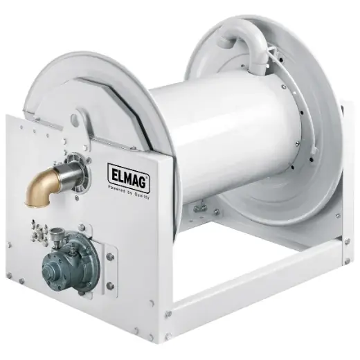 ELMAG INDUSTRIE Schlauchaufroller Serie 700 / L 550 - Pneumatischer Antrieb Geprüft