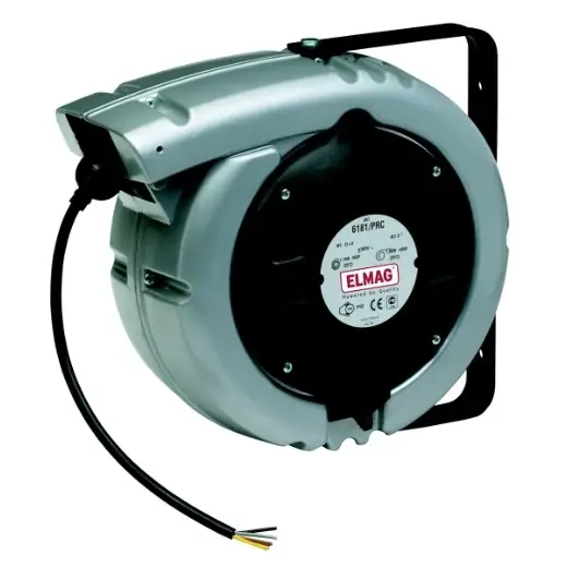 ELMAG Autom. Kabelaufroller ZECA - 6022/PRC/IP65 RNF, 8+2 Meter, 5x2,5mm² Saisonangebot