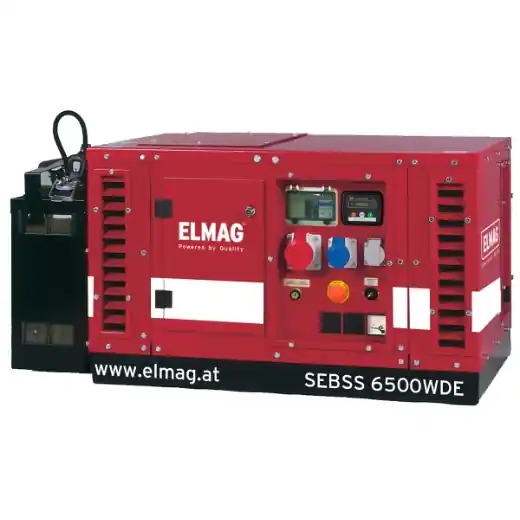 ELMAG Stromerzeuger SEBSS 6500WDE-AVR-DSE3110 - mit HONDA-Motor GX390 mit Wechseltank Top-Angebot