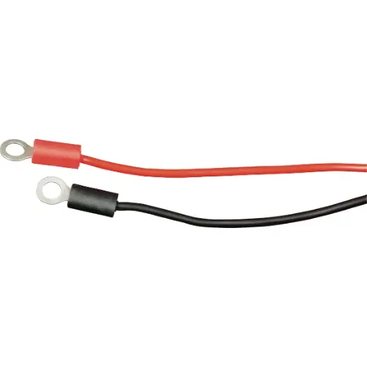 Schneller Versand ELMAG Ladekabel inkl. Ösen Ø 6,4mm, L=0,5m - zu MULTICHARGER 14120, 14225, 20300