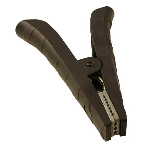 Begrenztes Angebot ELMAG Polklemme (schwarz -) - vollisoliert - 550 A, L= 190 mm f. START BOOSER UK 1500
