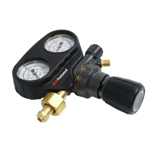 ELMAG Druckregler ProControl® "Stickstoff" - mit 2 Man. Ø 63mm, Arbeitsdruck regelbar 0-30 bar Expressversand