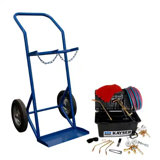 Highlight ELMAG AUTOGEN-Komplett-Set - ohne Gasflaschen - Montagebox KE 17/5m - Set / 50 l