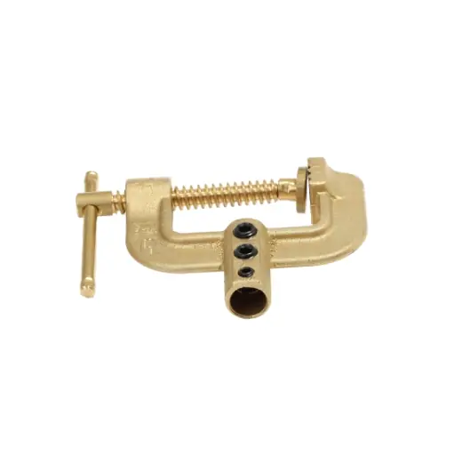 Billig ELMAG Masseklemme SIRIO 5 "Schraubzwingenausf." - (600 A / 35% ED bzw. 500 A / 60% ED) - "Messing"