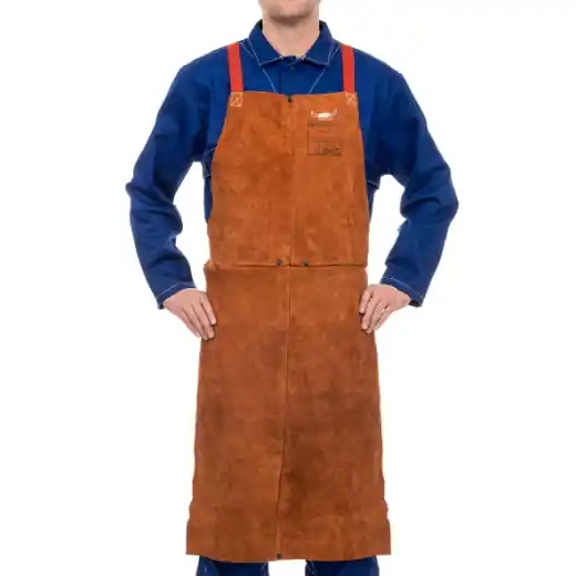 Jetzt Bestellen ELMAG Schweißerschürze STEERSOtuff® mit Hosenträger - Gr. 80 x 107 cm, WELDAS 44-7142W