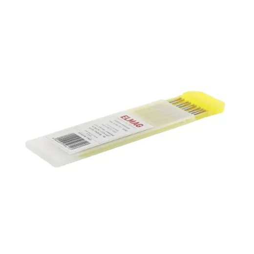 Nur Heute ELMAG Wolfram-Elektrode Type "E-WL 15", "gold" - 2,4 x 175 mm - Universal, 10 Stk. Packung - SB