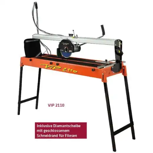 ELMAG Fliesenschneidmaschine (inkl. Dia) - Modell VIP 2110 Neue Kollektion