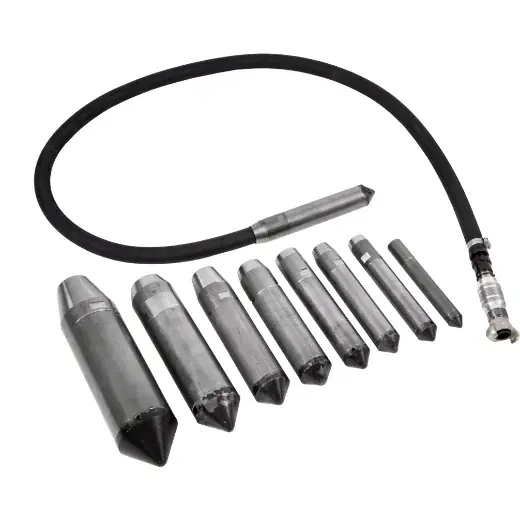 Begrenztes Angebot ELMAG Druckluft-Flaschenrüttler DR70 - Ø70mm, 2m Schlauch, Flaschenlänge 310mm