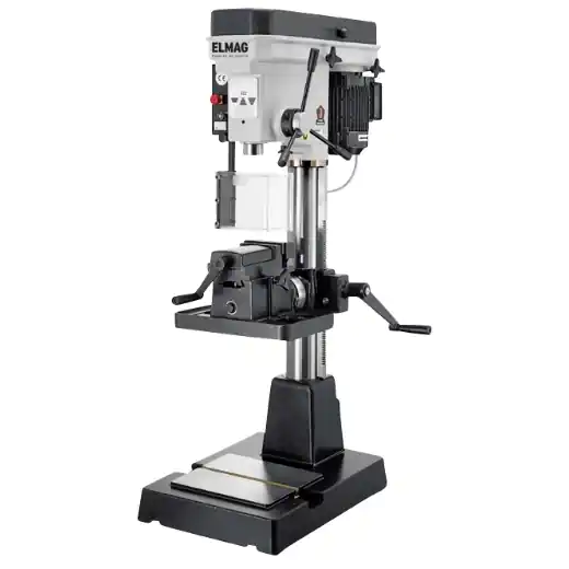 Angebot ELMAG PREMIUM Highspeed-Tischbohrmaschine - Modell V22E PGM inkl. schwenkbarem Schraubstocktisch