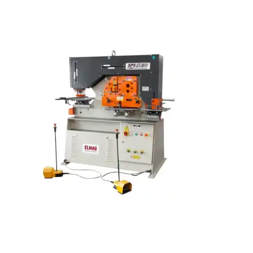 Begrenztes Angebot ELMAG Hydr. Profilstahlschere und Lochstanze - SPS 65