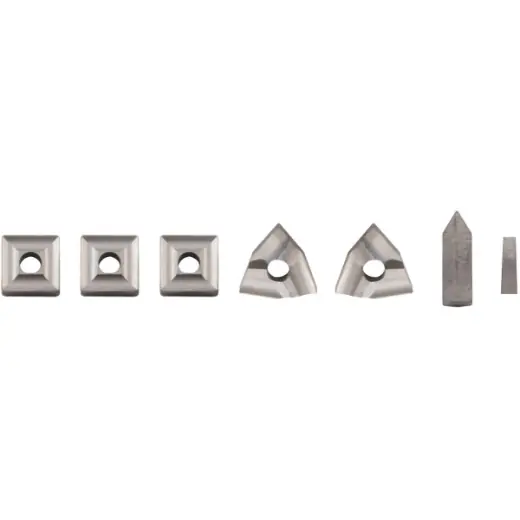 Billig ELMAG Wendeplatten-Satz 7-teilig - für Drehmeißel-Satz 20x20 mm