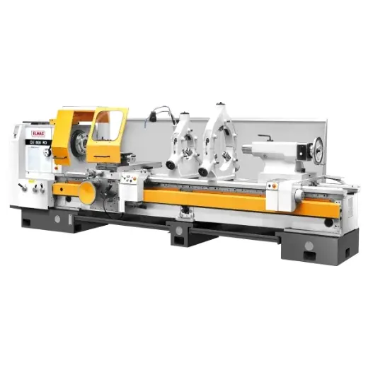Schnäppchen ELMAG Universal-Drehmaschine - PREMIUM CU 1320 RD - Vario Spitzenweite 6000mm -inkl. RÖHM-Drehfutter