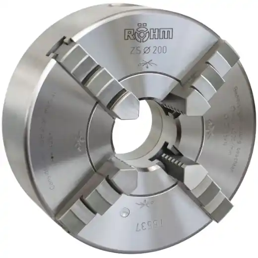 ELMAG RÖHM-Vierbacken Drehfutter - DM 100, DIN 6350 Gußkörper Saisonangebot