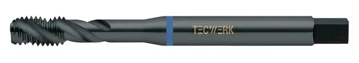 Maschinengewindebohrer DIN 371C VA M6x1mm HSS-Co nitr.u.vapor.6H TECWERK Neuheit