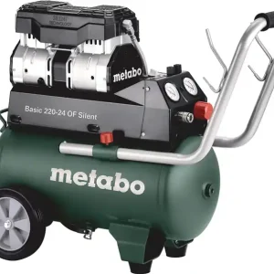 Kompressor Basic 220-24 OF Silent 220l/min 8bar 1,1 kW 24l METABO Sichere Zahlung