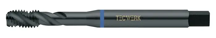 Maschinengewindebohrer DIN 371C VA M3x0,5mm HSS-Co nitr.u.vapor.6H TECWERK Highlight