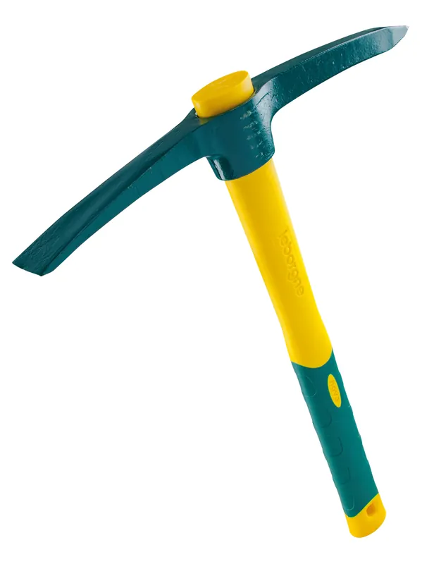 Sofort Bestellen LEBORGNE Kreuzhacke – 700 g – Glasfaser-Nertech-Griff 370 mm – Unzerbrechlich & schwingungsdämpfend