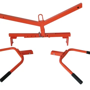 Super-Preis MONDELIN Bordsteintragezange – 150 kg – Stahl mit Epoxidharzlack – Verstellbar 50-100 cm