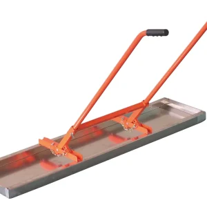 Bestseller MONDELIN Betonglätter – 14 kg – Kunststoffgriffe – Höhenverstellbarer Stahlgriff & Aluminiumplatte