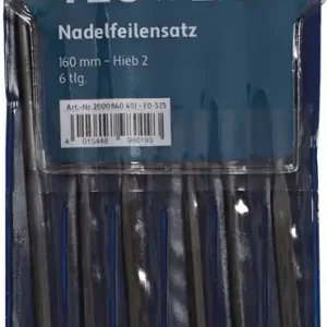 Meistverkauft Nadelfeilensatz L.160mm Hieb 2 6-tlg.TECWERK