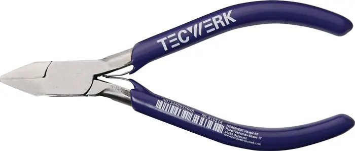 Sonderaktion Elektronik-Seitenschneider L.115mm Facette nein spitz TECWERK