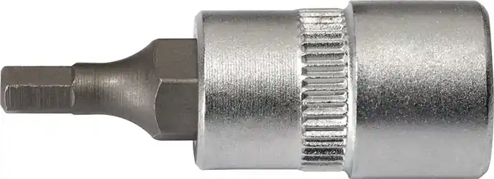 Versand Am Gleichen Tag Steckschlüsseleinsatz 1/4 Zoll 6-kant SW 2,5mm L.32mm TECWERK