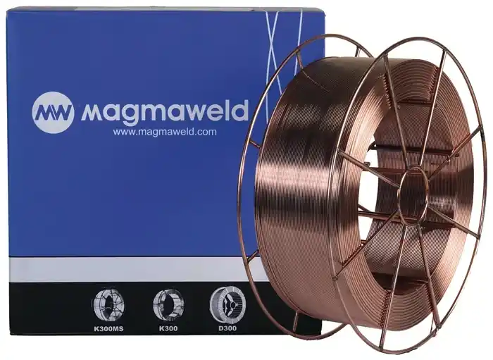 MAG Schweißdraht G3Si1 (SG 2) D.1,2mm Werkstoff 1.5125 BS-300 Spule ALUNOX VE: 15 Kilogramm Markenware
