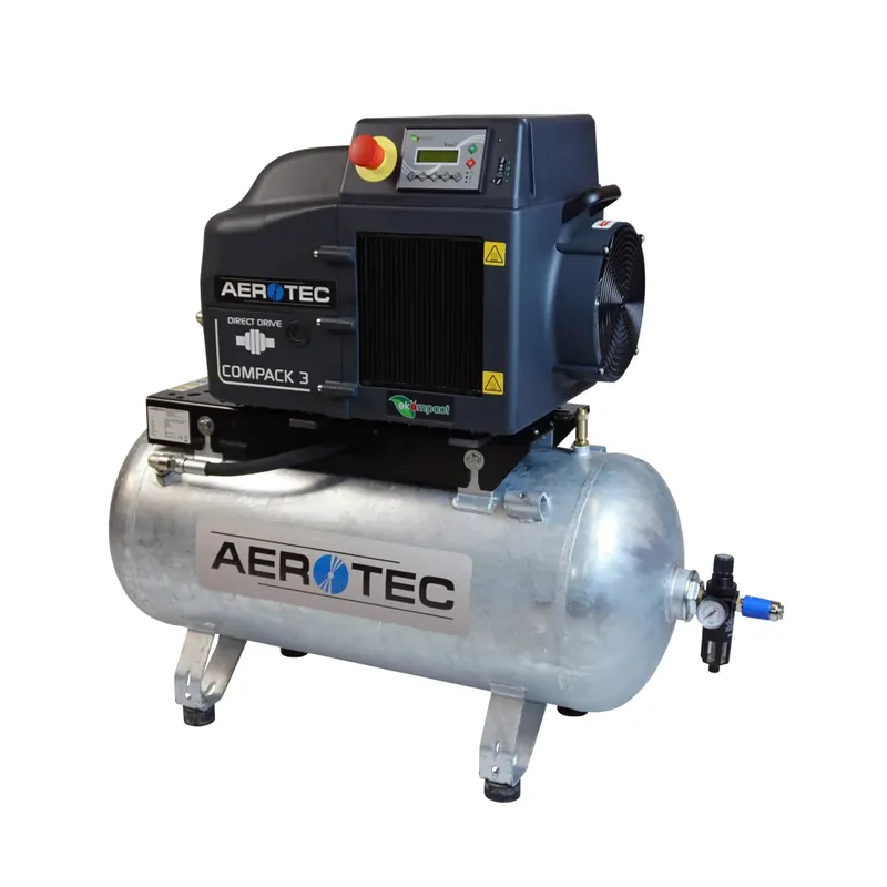 Billig AEROTEC Schraubenkompressor COMPACK SMART 3 - 90L PRO verzinkt 400 V