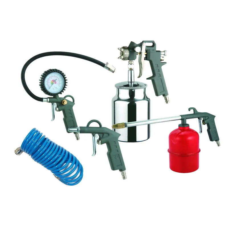 Neue Kollektion AEROTEC Druckluftset 5-teilig mit Saugbecher