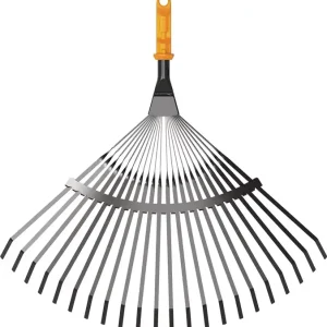 Fächerbesen OneClick Arbeits-B.375mm Metall 20 Metallzinken FISKARS Knallerangebot