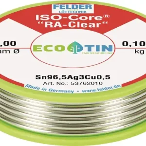 Lötdraht ISO-Core® RA-Clear 2mm 100g Sn99,3CuNiGe FELDER Echt