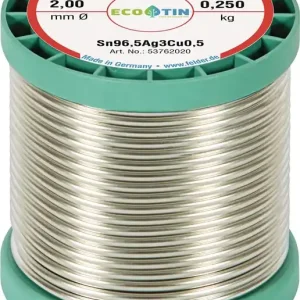 Lötdraht ISO-Core® RA-Clear 2mm 250g Sn99,3CuNiGe FELDER Top-Preis