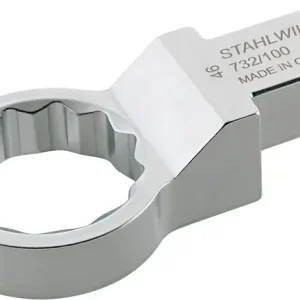 Sale Ring-Einsteckwerkzeug 732/100 SW 46mm 22x28mm CV-Stahl STAHLWILLE