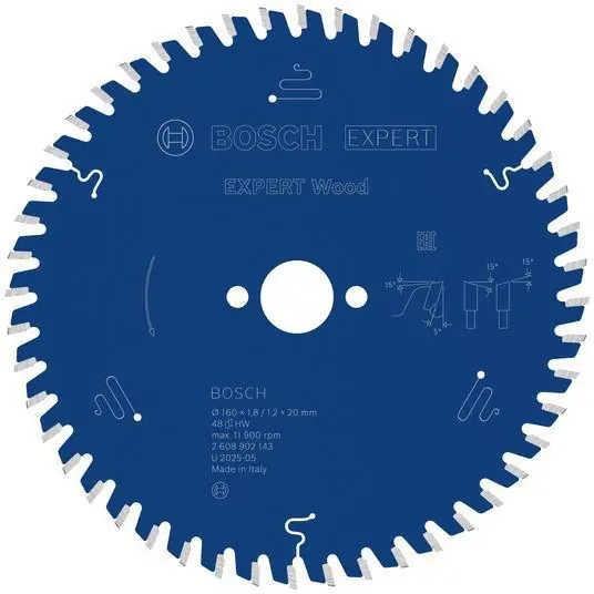 Kreissägeblatt Expert Wood AD 160mm Z.48 WZ Bohr.20mm Schnitt-B.1,8mm Preiswert