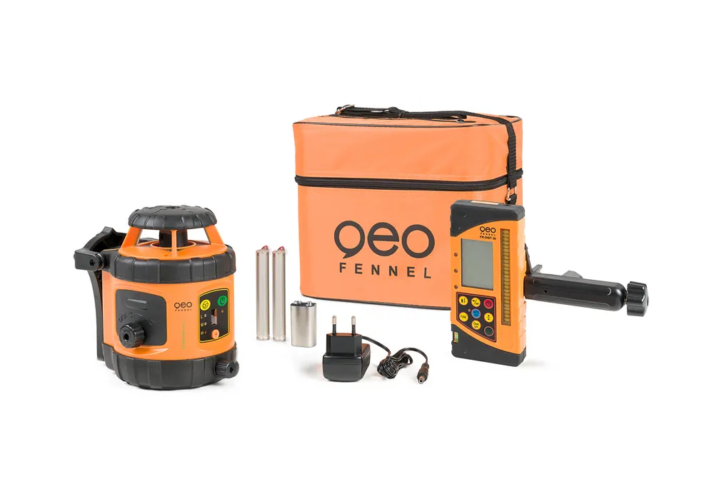 geo-FENNEL Horizontal-/Vertikallaser FLG 190A-GREEN inkl. Empfänger FR-DIST 30 Online Kaufen