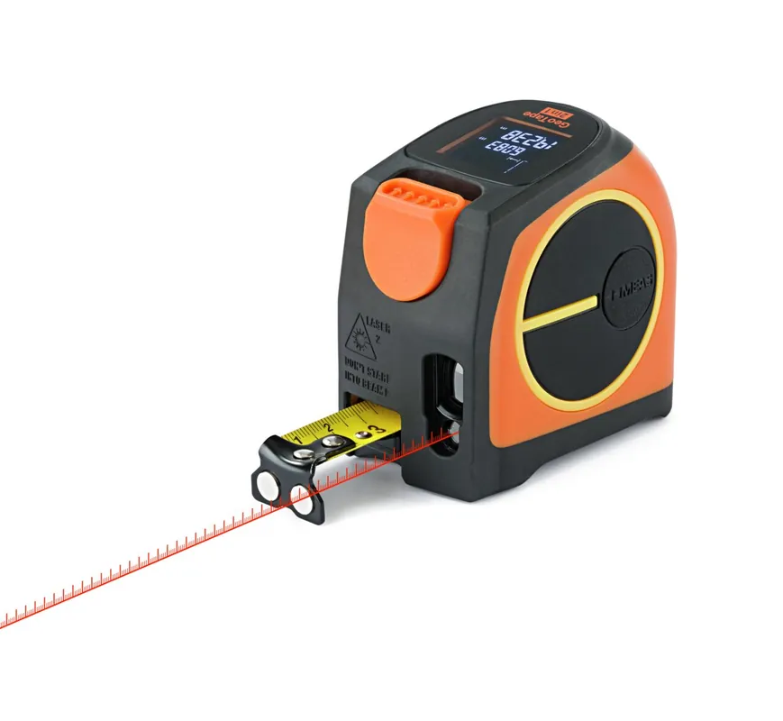 Beliebt geo-FENNEL Laserbandmaß GeoTape 2in1 - Laserentfernungsmesser + 5m Bandmaß in 1 Gerät