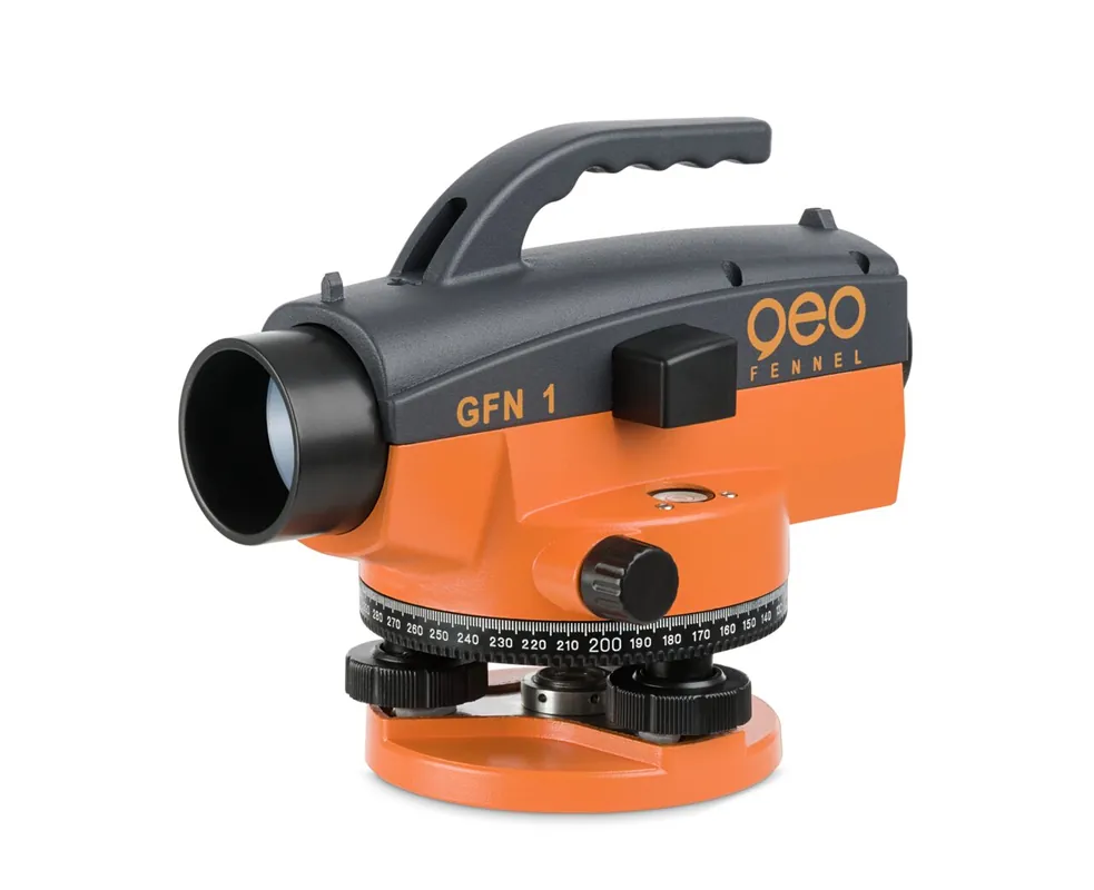 geo-FENNEL Nivellierset GFN 1, 400 gon SET - 32-Fach Neu Im Sortiment