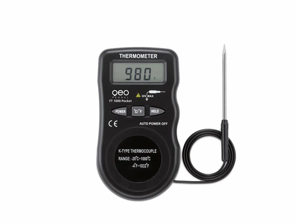 Sichere Zahlung geo-FENNEL Digitales Temperaturmeßgerät FT 1000-Pocket