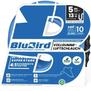 Werkstattschlauchset BluBird ID 13mm AD 20mm L.5m Sicherheitskuppl. Preisreduziert