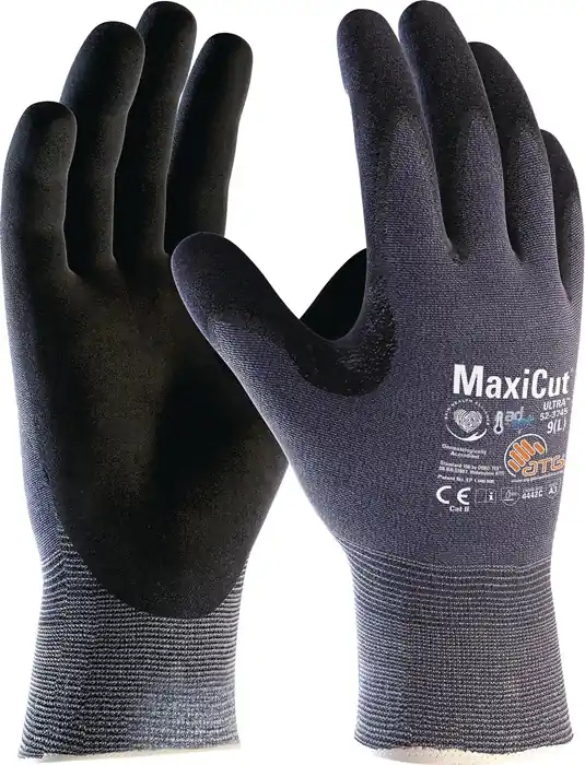 Schnittschutzhandschuhe MaxiCut® Ultra™ AD-APT® 52-3745 Gr.11 blau/schwarz EN388 VE: 12 Paare Knallerangebot