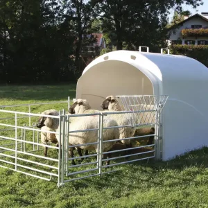 Kerbl Großraumhütte mit Anschlussset für Steckhorden - Mod. 2020 Schneller Versand