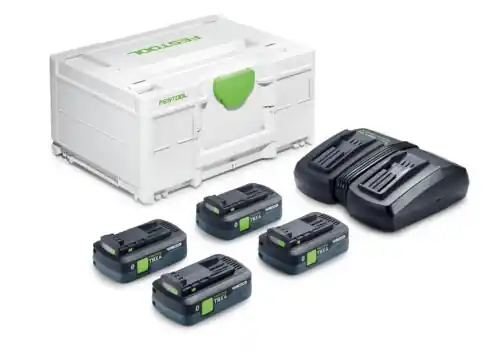 Festool Energie-Set SYS 18V 4xTBX4/TCL6DUO Angebot