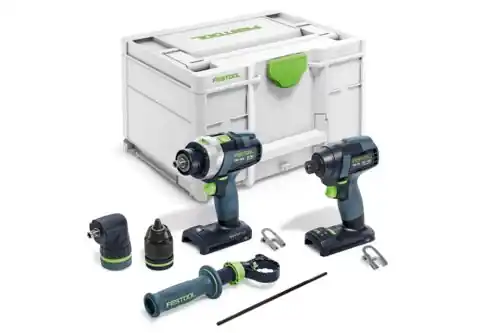 Festool Schrauber- und Bohrer-Set TID 18 Basic-Set TPC 18/4 Finale Aktion