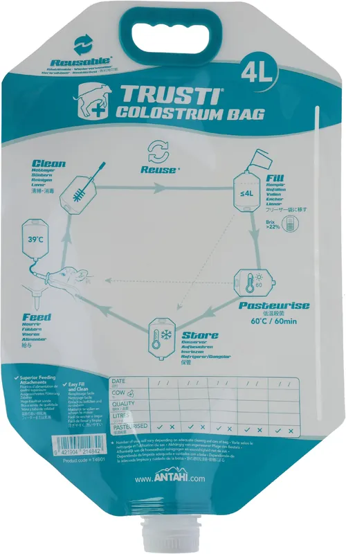 Antahi Trusti Colostrum Bag 4L 50 Stück Bestseller