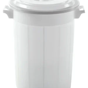 Stefanplast Futtertonne weiß mit Deckel 70ltr, lebensmittelecht Saisonangebot