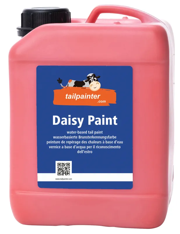 Zertifiziert Tailpainter Daisy Paint, rot, 2.5 Liter